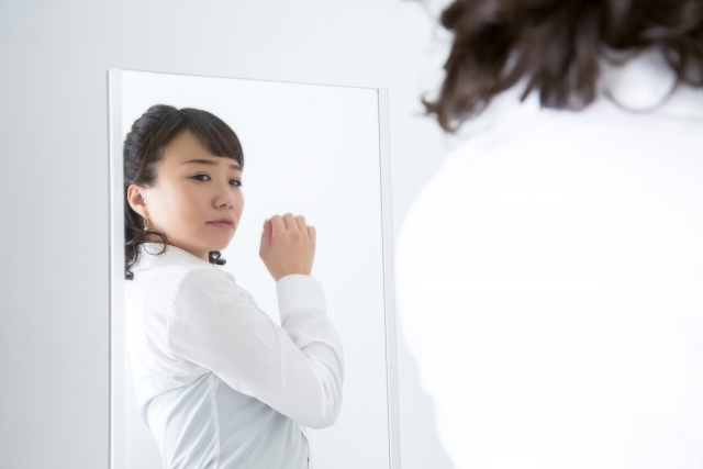 洋服のサイズが合わない